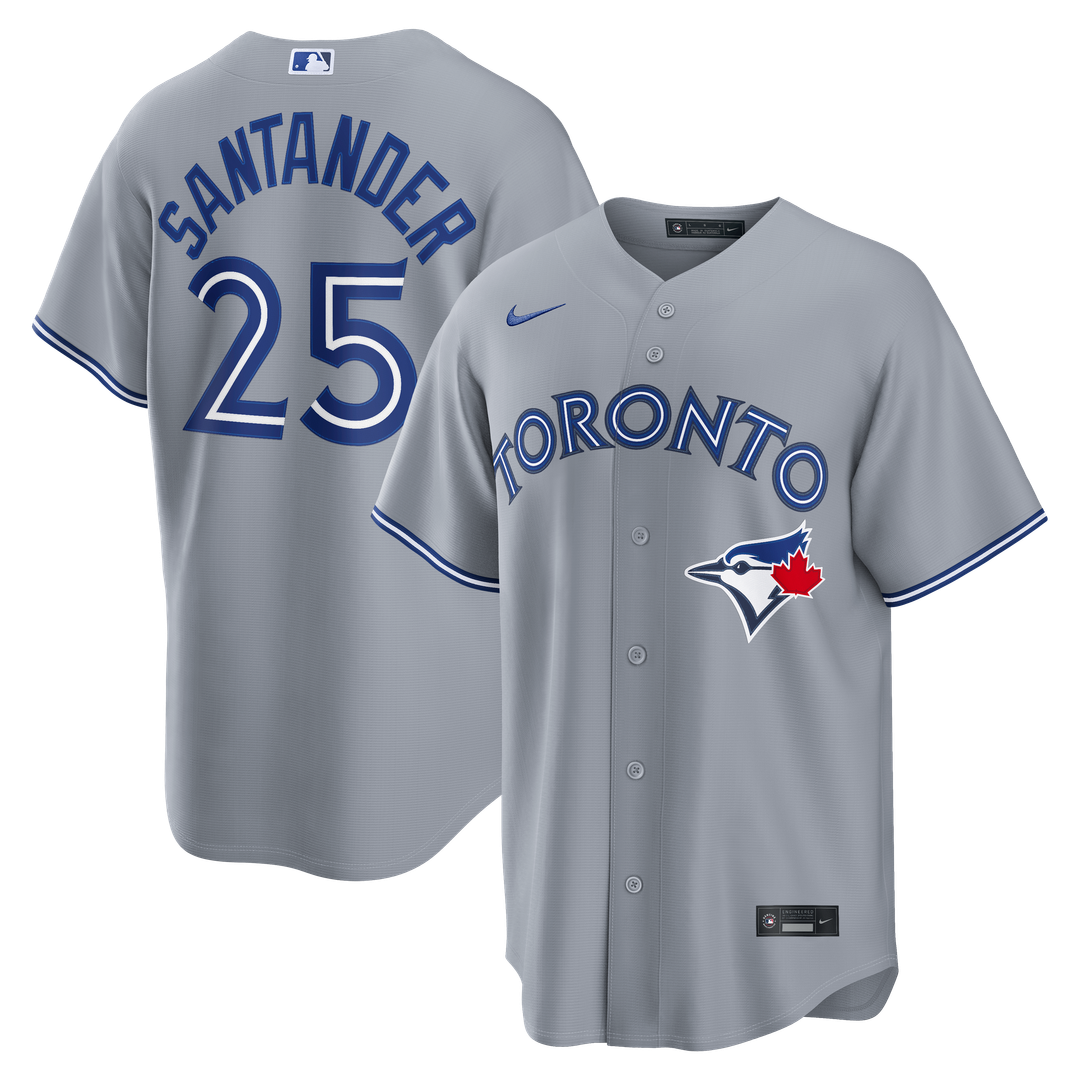 Men's Toronto Blue Jays Anthony Santander Nike Light Blue Alternate Replica Jersey