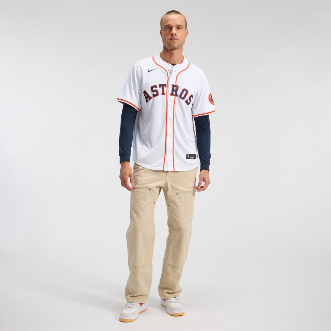 Men's Houston Astros Nike White Home Limited Jersey