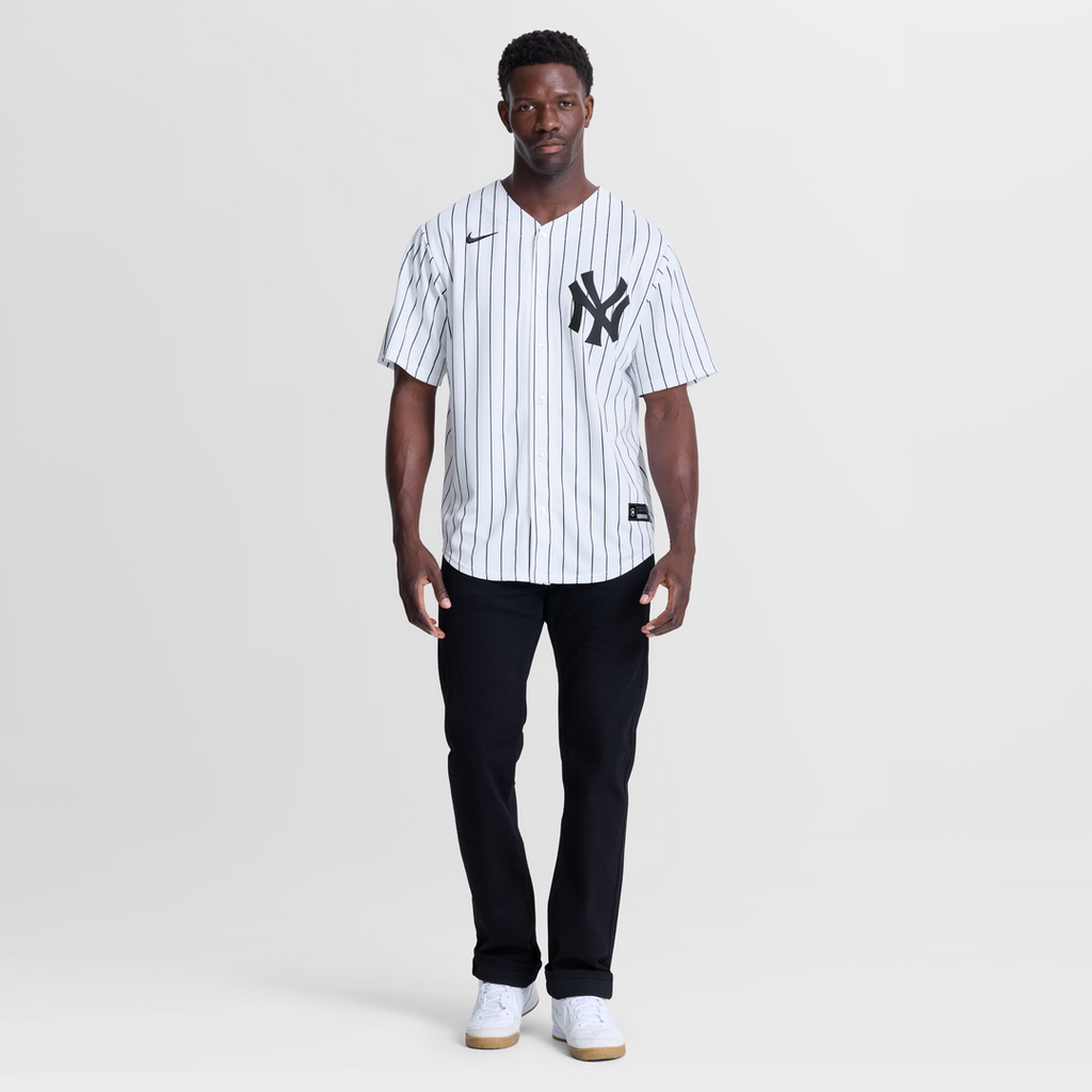 Men's New York Yankees Spencer Jones Nike White Home Replica Jersey