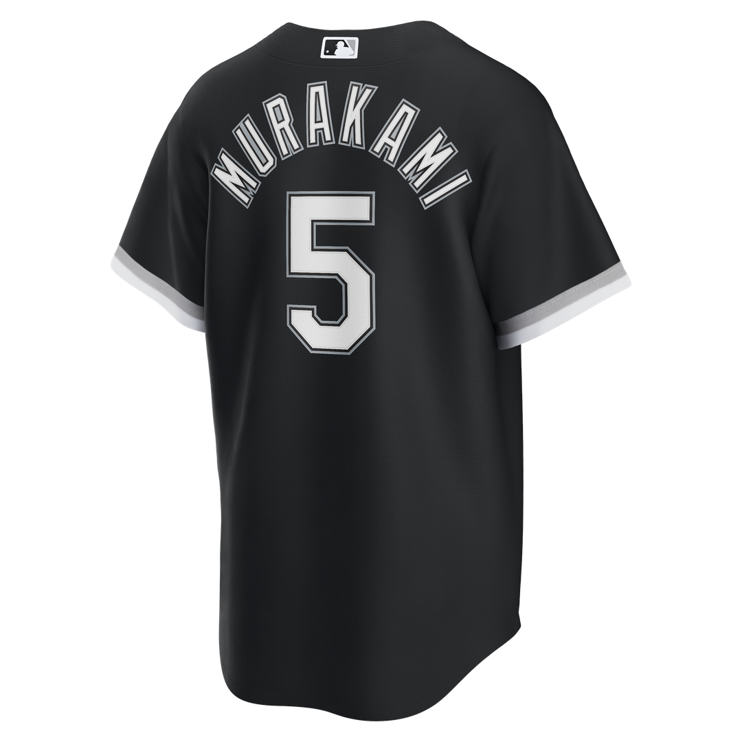 Men's Chicago White Sox Munetaka Murakami Nike Black Alternate Replica Jersey