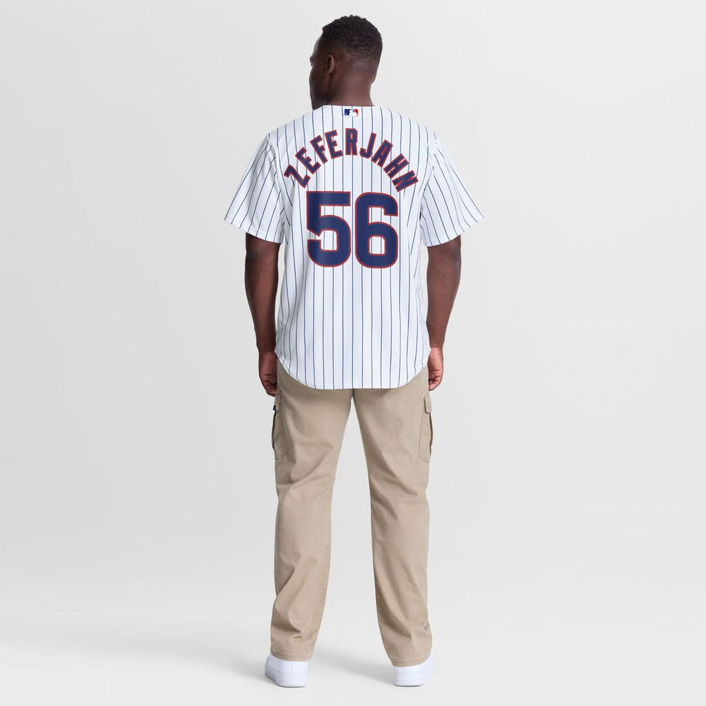 Men's Chicago Cubs Ryan Zeferjahn Nike White Home Replica Jersey