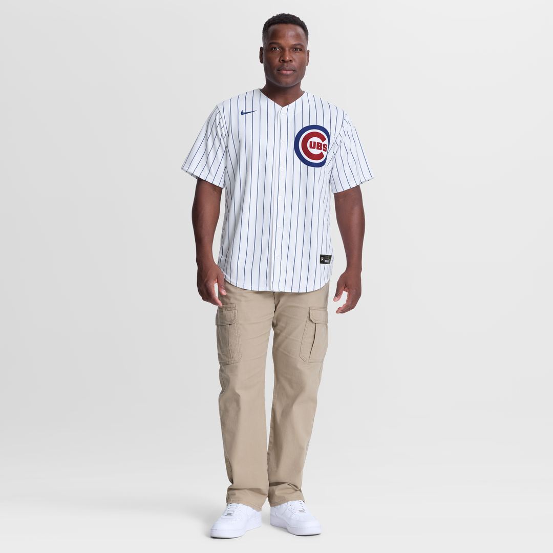 Men's Chicago Cubs Justin Steele Nike White Home Replica Jersey