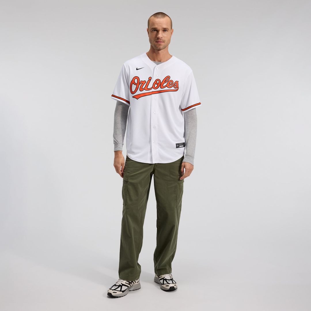 Men's Baltimore Orioles Nike White Home Replica Team Jersey
