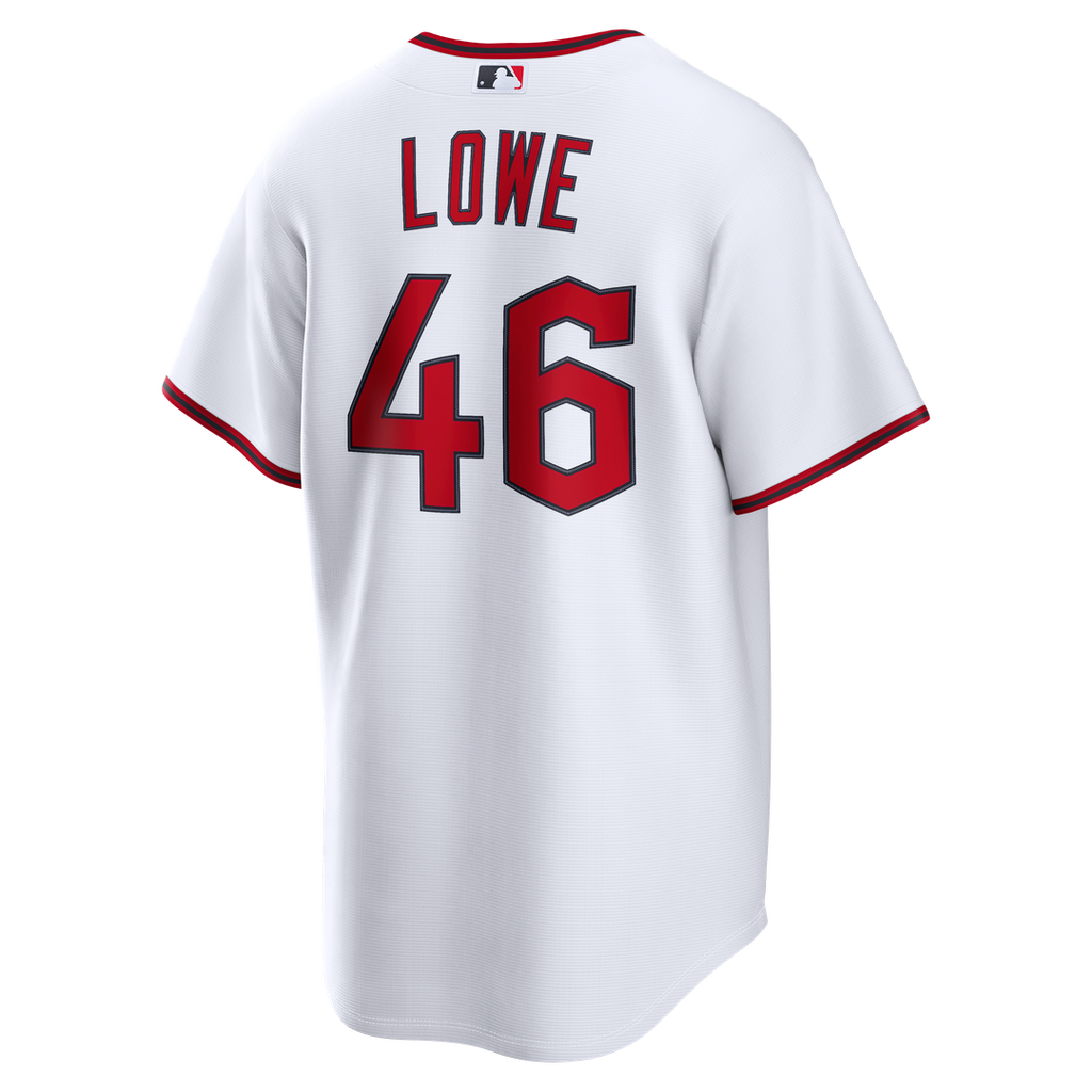 Men's Cleveland Guardians Nathaniel Lowe Nike White Home Replica Jersey