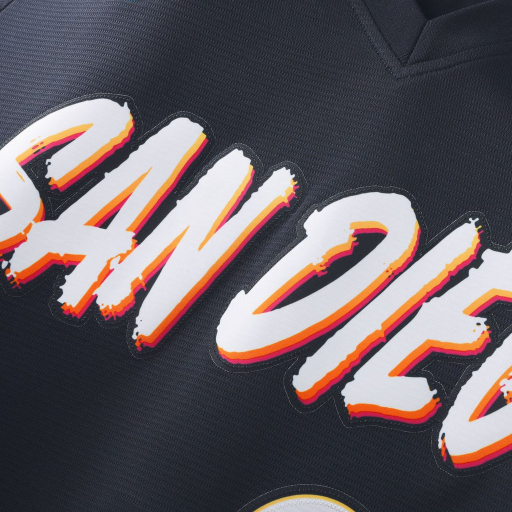 Men's San Diego Padres Nick Pivetta Nike Obsidian 2026 City Connect Stadium Jersey