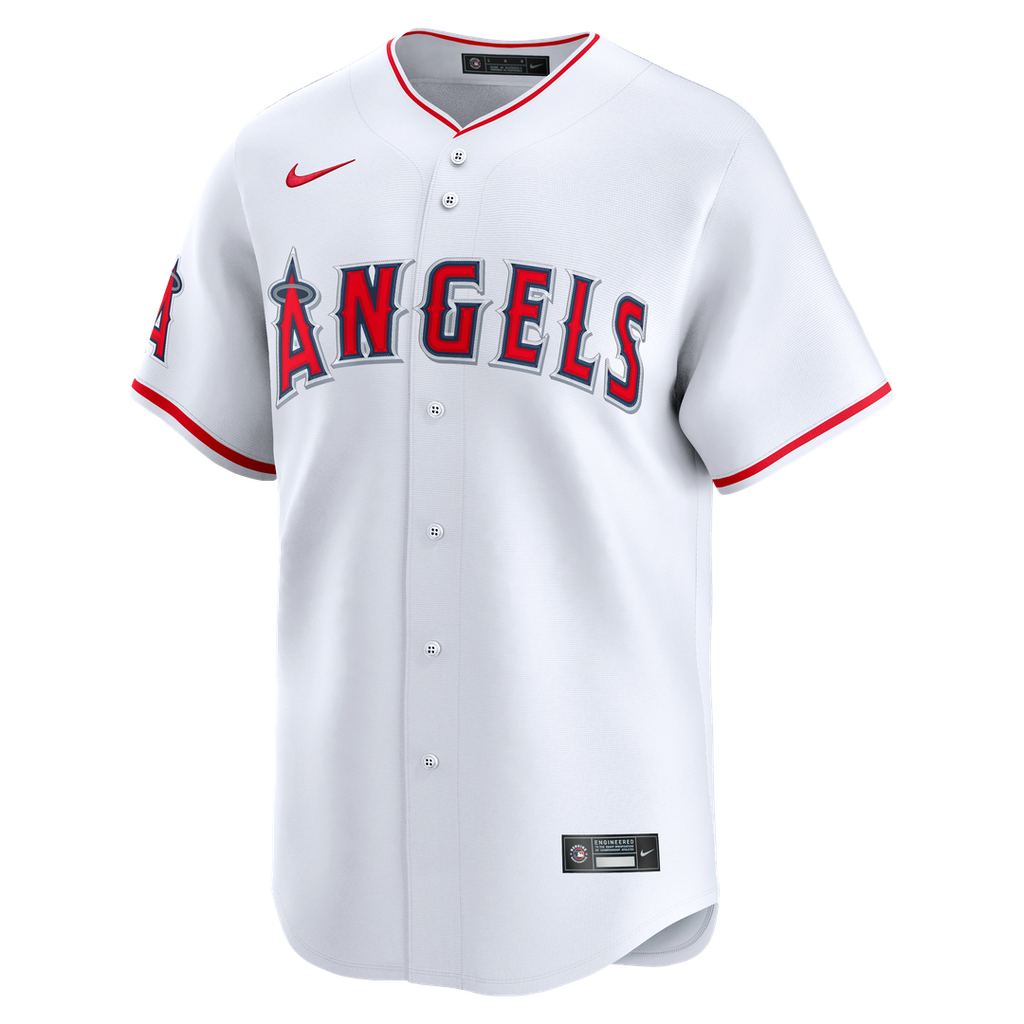 Men's Los Angeles Angels Nike Red Alternate Limited Jersey