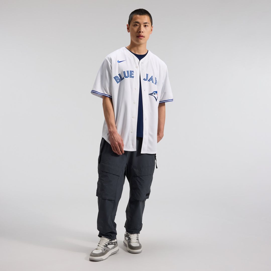Men's Toronto Blue Jays Trey Yesavage Nike White Home Replica Jersey