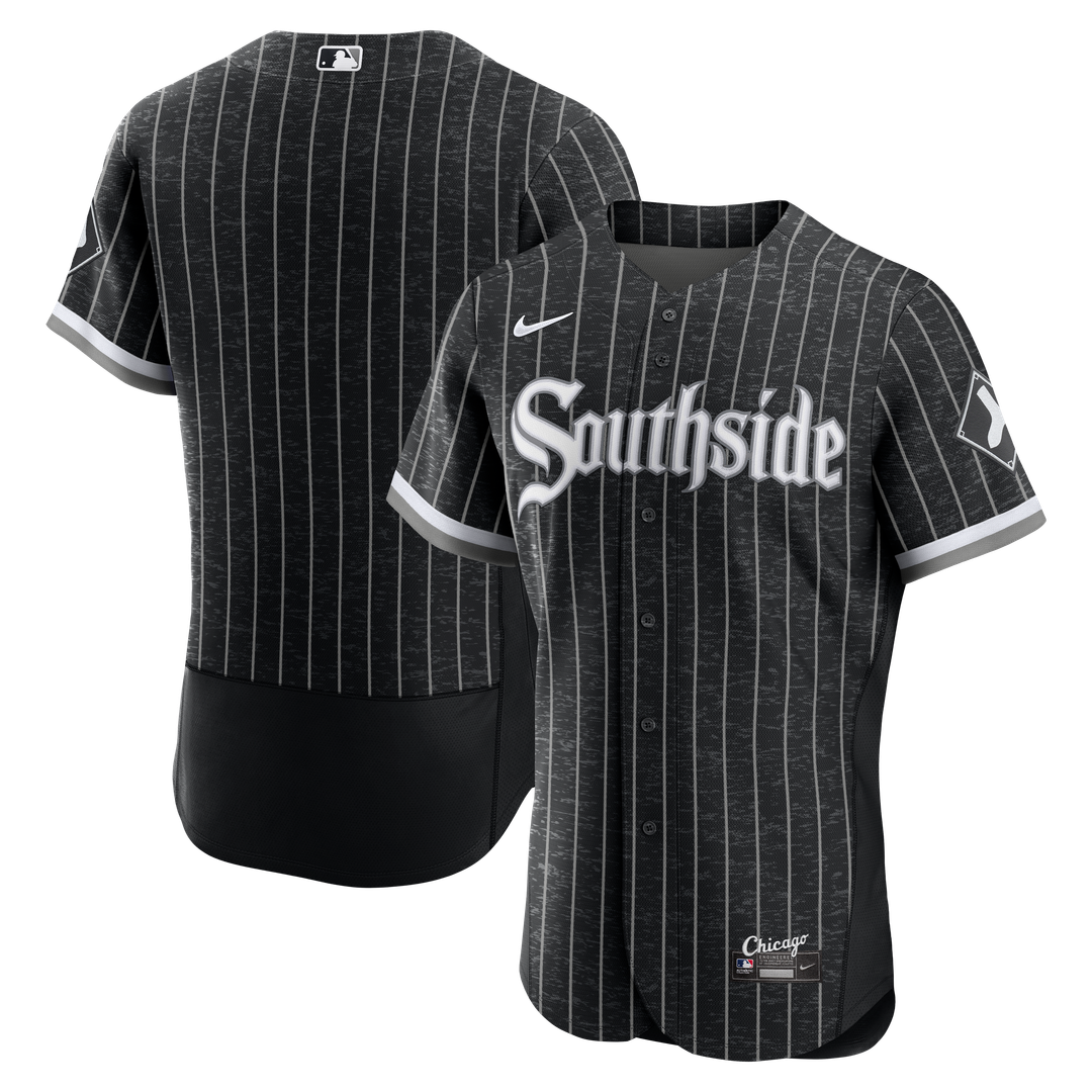 Men's Chicago White Sox  Nike White Home Authentic Jersey