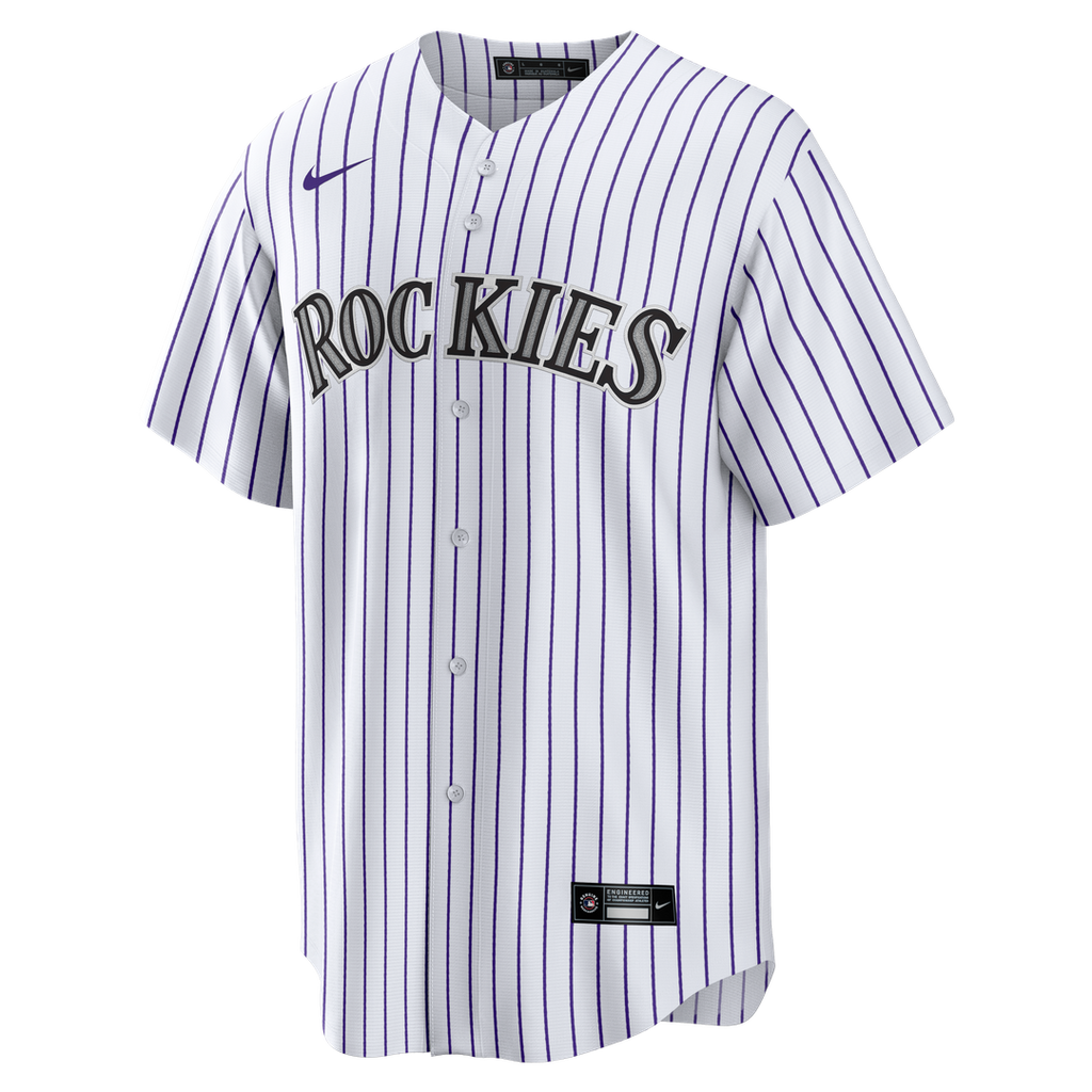 Men's Colorado Rockies Matt Holliday Nike White Home Retired Player Replica Jersey