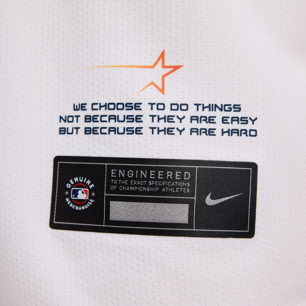 Men's Houston Astros Jose Altuve Nike White 2025 City Connect Limited Player Jersey