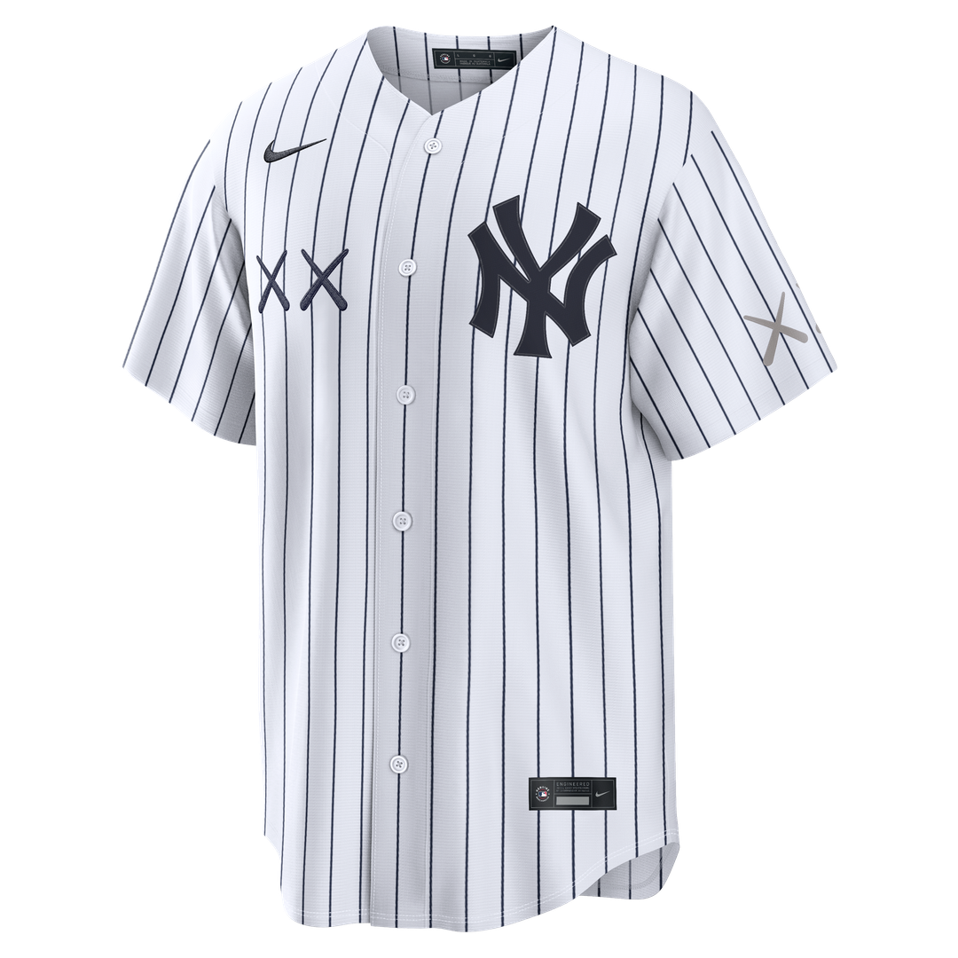 Men's New York Yankees Nike x KAWS White Stadium Jersey