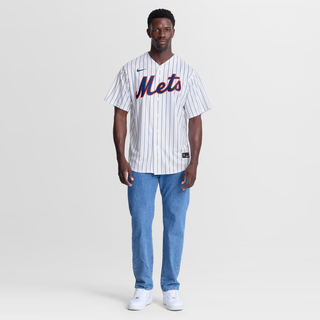 Men's New York Mets Chayce McDermott Nike White Home Replica Jersey