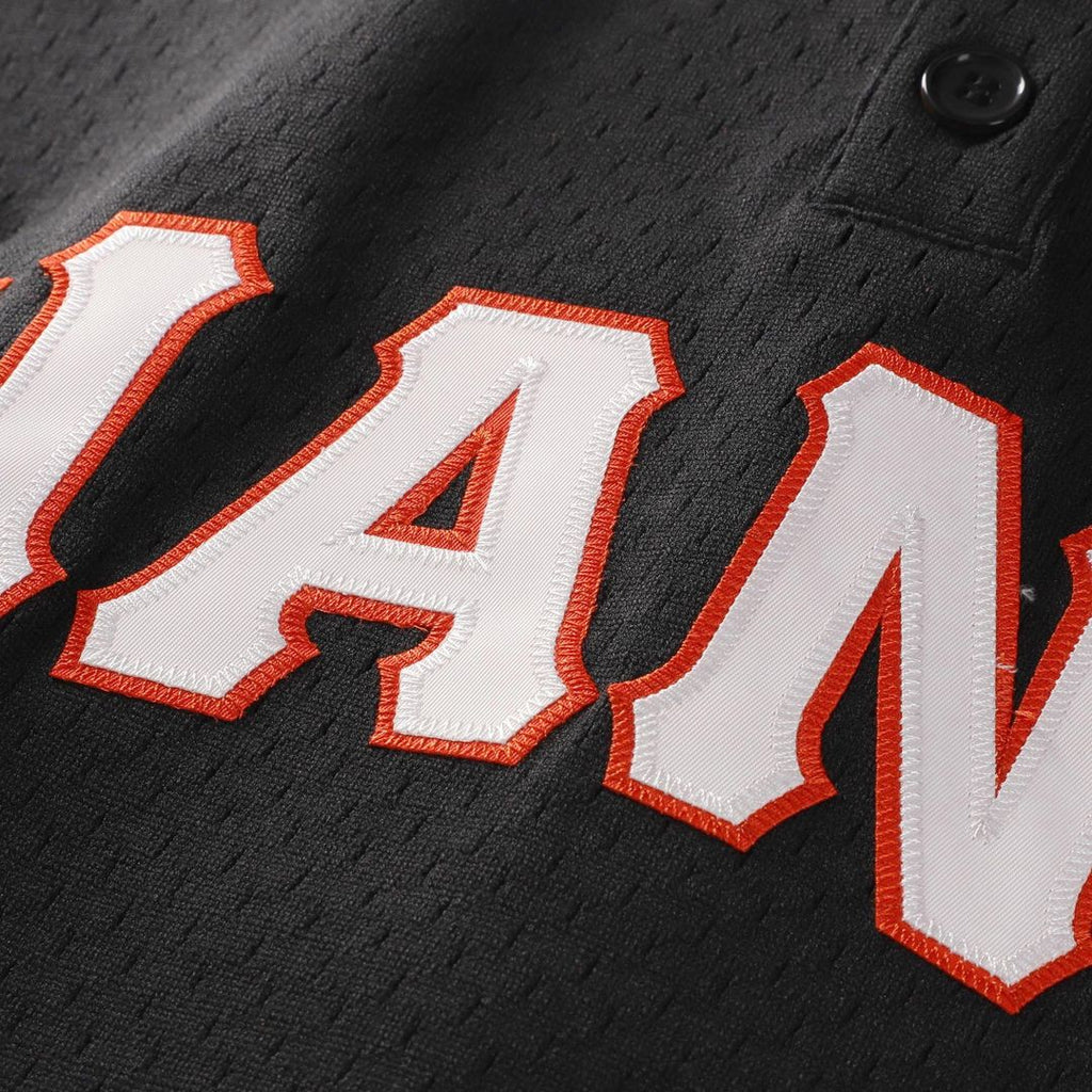 Men's San Francisco Giants Matt Williams Mitchell & Ness Black Authentic Batting Practice Jersey