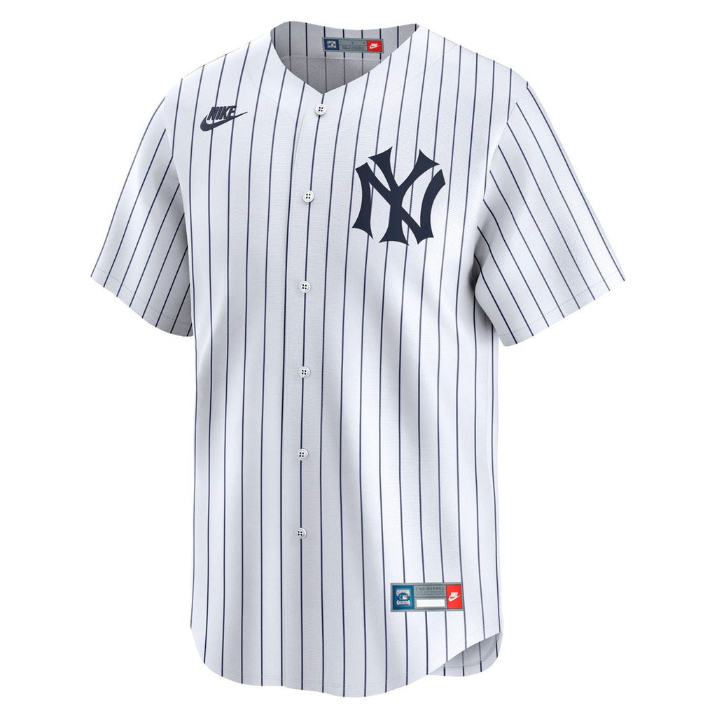 Men's New York Yankees Yogi Berra Nike White Cooperstown Collection Limited Jersey