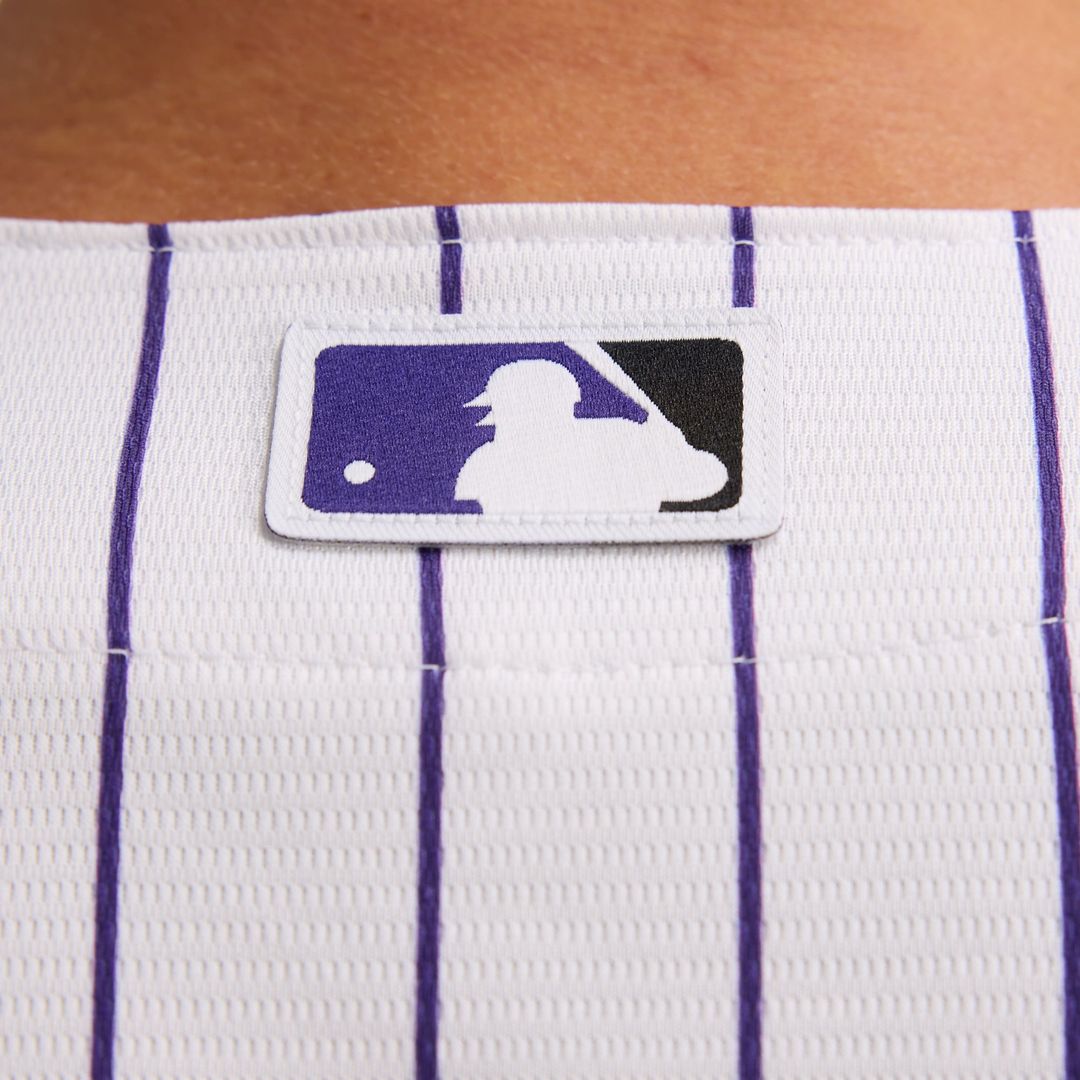 Men's Colorado Rockies Nike White Home Replica Team Jersey