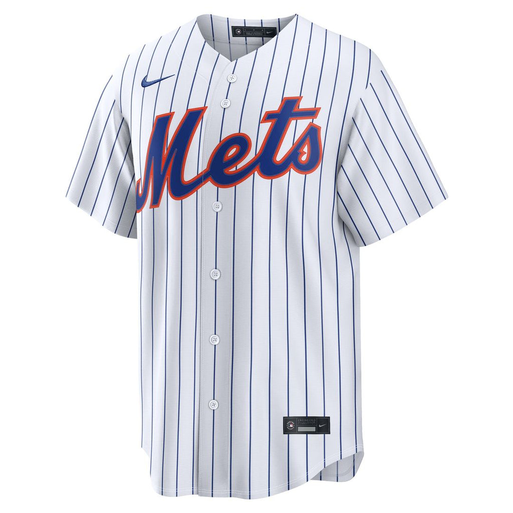 Men's New York Mets Dedniel Núñez Nike White Home Replica Jersey