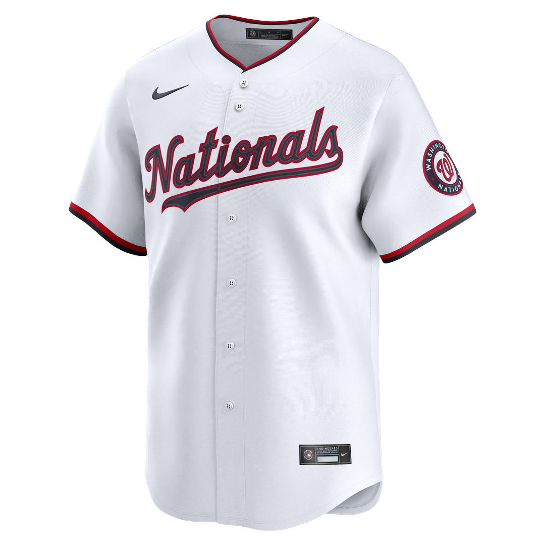 Men's Washington Nationals Nike White Home Limited Jersey