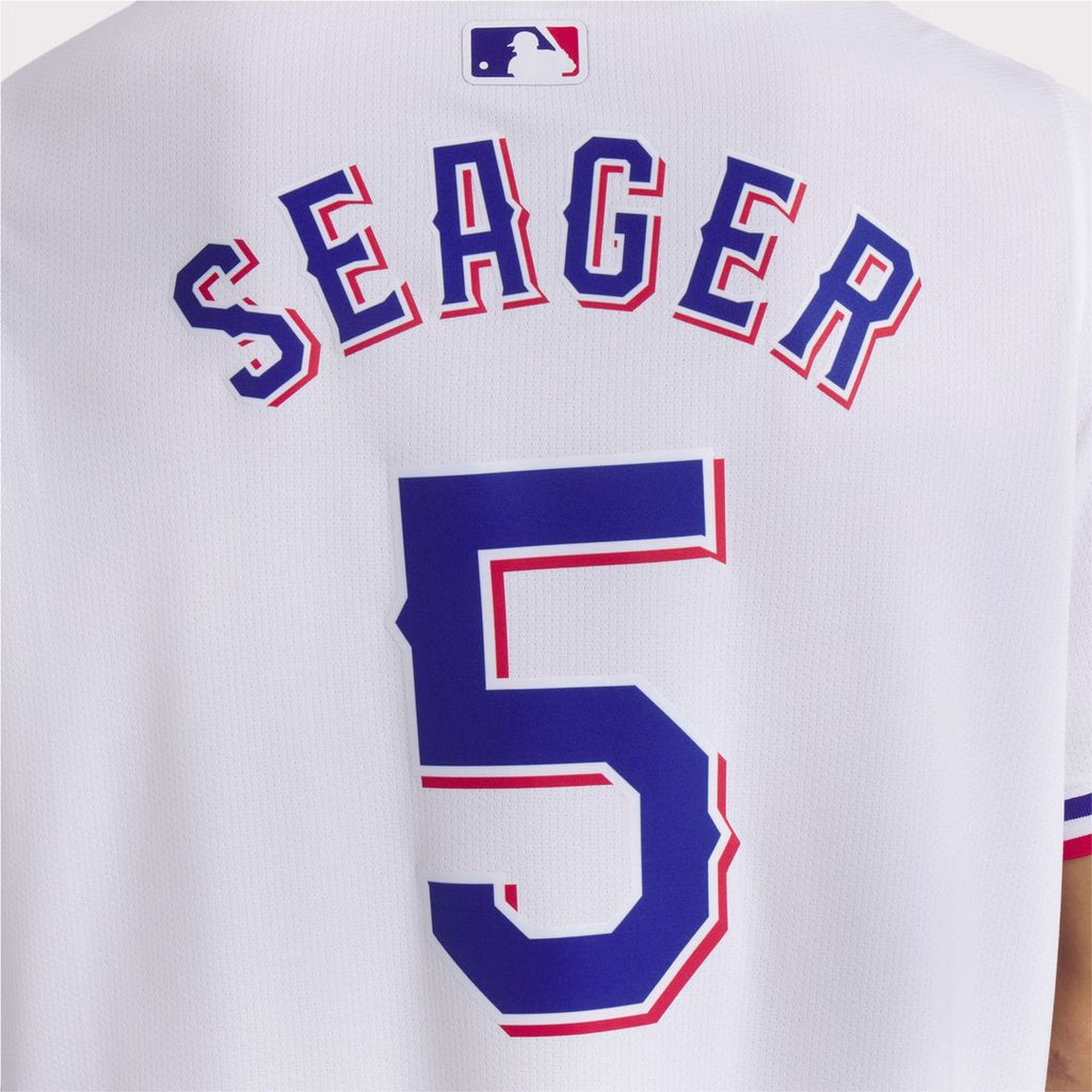 Men's Texas Rangers Corey Seager Nike White Home Limited Player Jersey